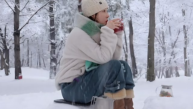一人沉浸式雪中露营（第一集）