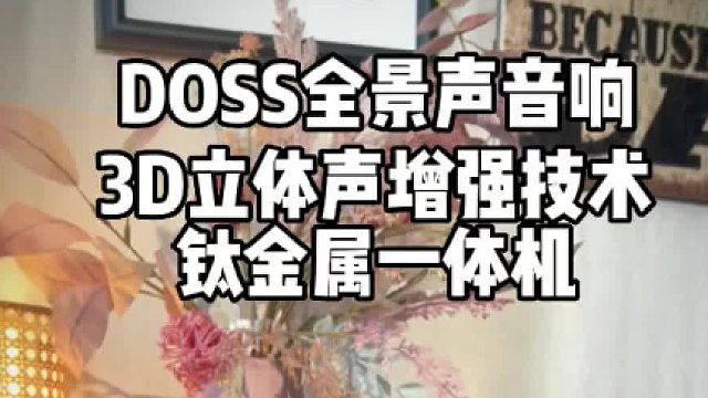 慵懒的旋律让人沉醉在浪漫的氛围中-DOSS全景声发烧音响