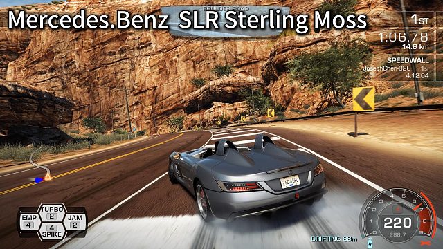 极品飞车热力追踪奔驰SLR试驾