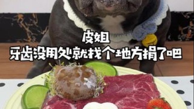 牙齿没用处就找个地方捐了吧