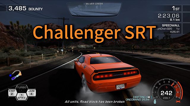 极品飞车热力追踪 道奇挑战者试驾