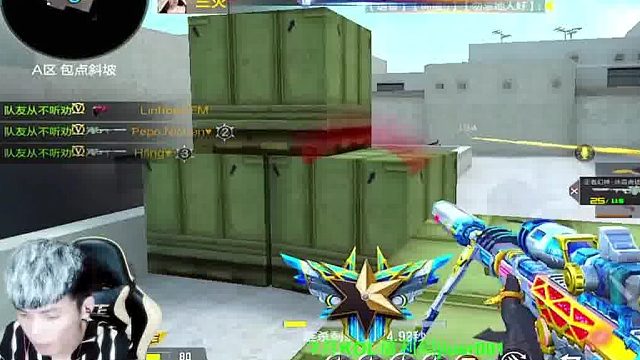 沙漠灰回访混烟残局1V4