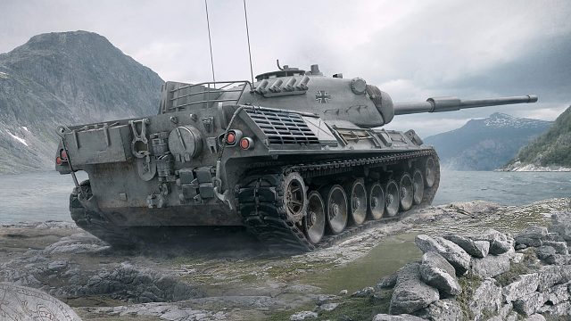 坦克世界 俩豹子翻盘