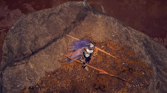 艾尔登法环-黄金树幽影-尖刺山的飞龙！