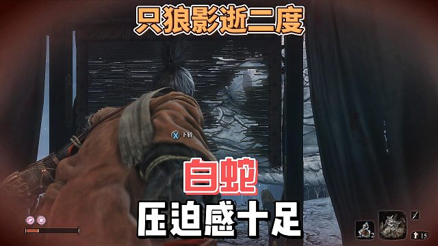 只狼影逝二度之沉浸式感受来自谷底白蛇的压迫感（纯享版）