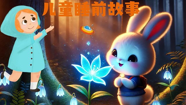 《小兔子的冒险》有趣的儿童睡前故事，早教启蒙教育！