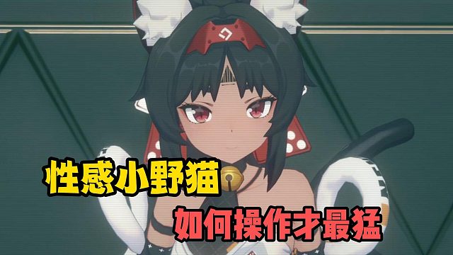 性感小野猫，如何操作才最猛！