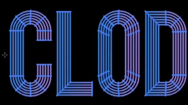 墨言教育职业技能兴趣学习分享——彩色文字效果制作