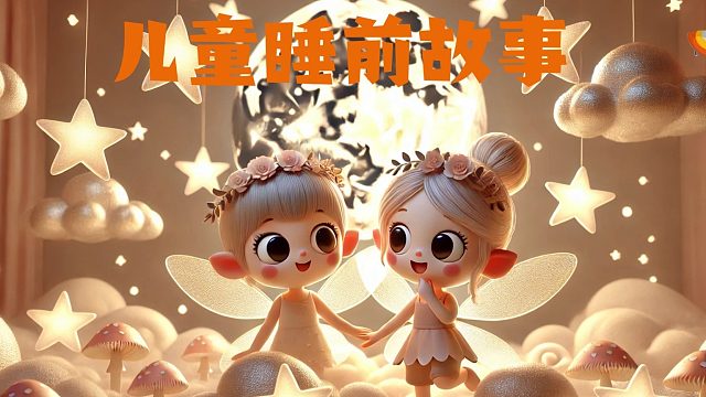 儿童睡前故事-《月亮上的小精灵》