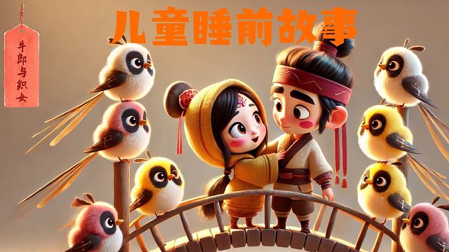 《儿童睡前故事》-七夕情人节传说-牛郎与织女