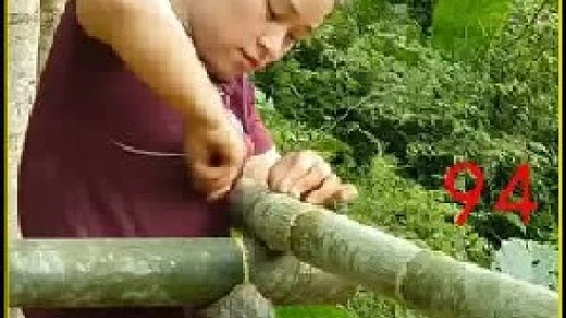 梦琪收获西兰花  烹饪花菜炒肉