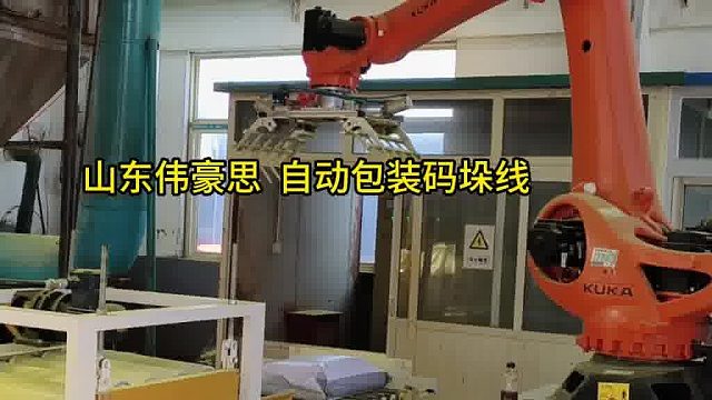 山东包装码垛系统供应商 磷酸铁锂自动包装码垛线