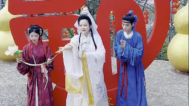 这一天，陪着家人来东莞观音山登高许愿，尤为重要，愿一生平安喜乐、好运连连、心想事成