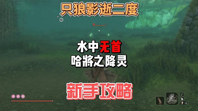 只狼影逝二度之水中无首怎么打法攻略及招式分析（无限哈将糖道具）