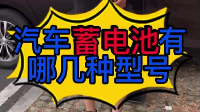 汽车蓄电池没电有些什么样的反应？ 汽车蓄电池有哪几种型号？