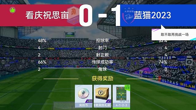 最佳球会-天梯赛-蓝猫2023VS看庆祝思亩