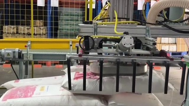 面粉全自动拆垛码垛本森关节机器人