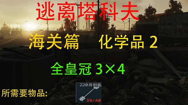 化学品-2 海关任务