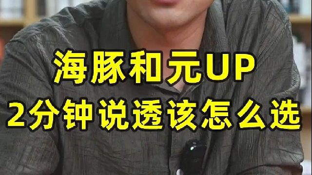 海豚和元UP2分钟说透该怎么选01