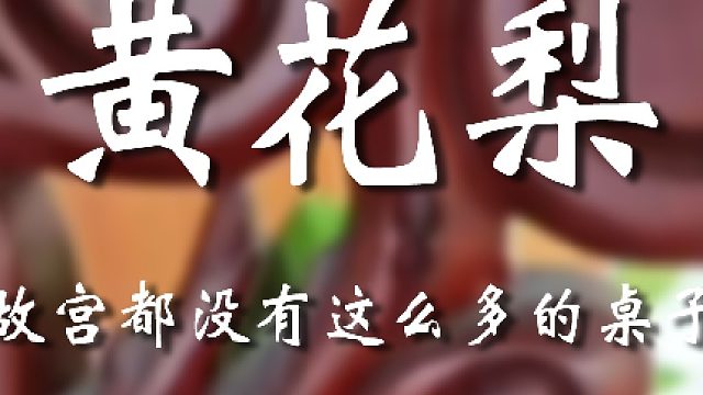 介~么大的黄花梨吗！！？？