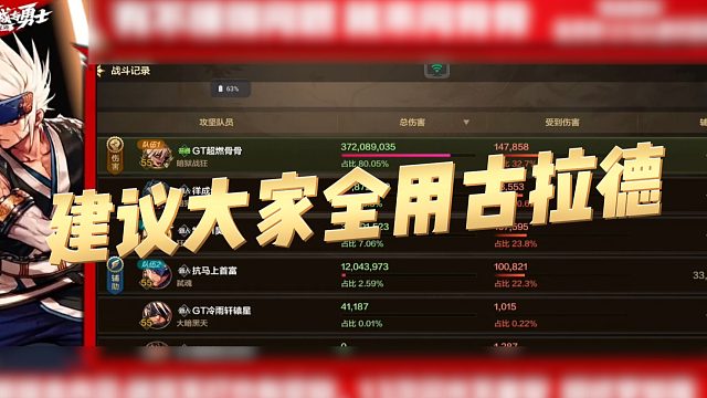 【超燃骨骨】建议大家全用古拉德