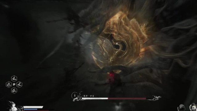 【黑神话悟空】由于死了太多次 游戏都看不下去了各我卡了个bug？浮屠层boss"魔将·妙音"