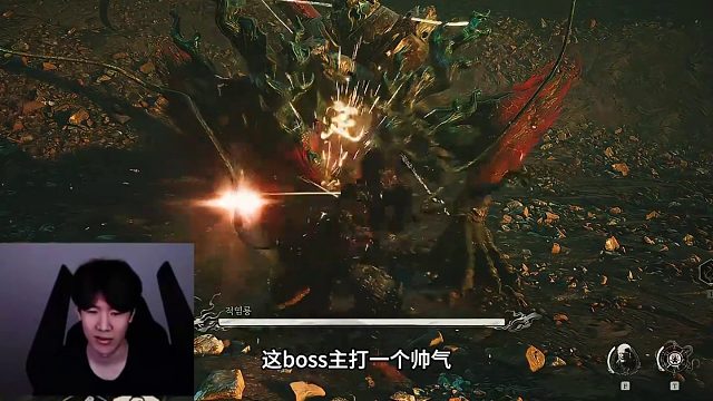 Theshy玩黑悟空对上隐藏boos，仅用两次就击杀，这画面