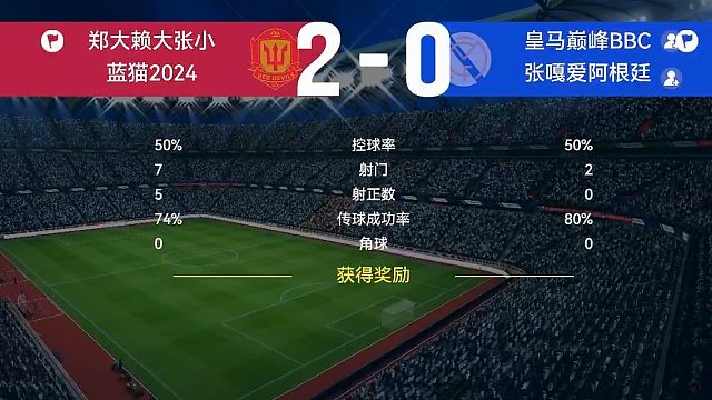 最佳球会-2V2合作对战-蓝猫2024&郑大赖大张小