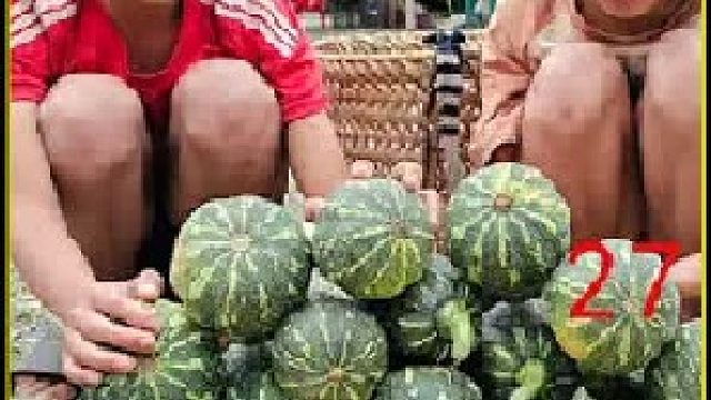 阿豪在大山中采摘橘子 清洗换下来的衣服