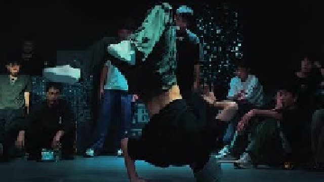 高个子帅哥街舞