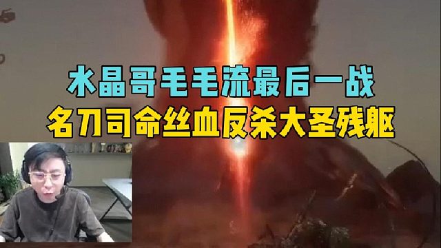 水晶哥毛毛流最后一战，名刀司命丝血反杀大圣残躯
