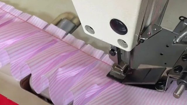 打皱花边辅料雪纱带蕾丝双层打皱花边