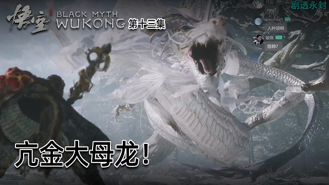 羽毛《黑神话：悟空》实况第十三集：亢金大母龙！并不难打！