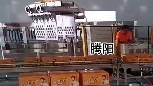 腾阳码垛机，更智能，更方便，更快捷