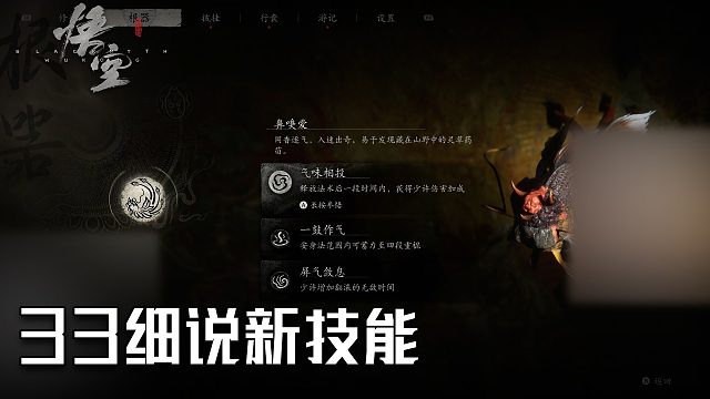 单果核《黑神话：悟空》实况第三十三集：细说新技能