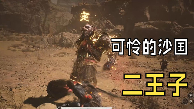 初见流浪的沙国王父子，二王子很好打