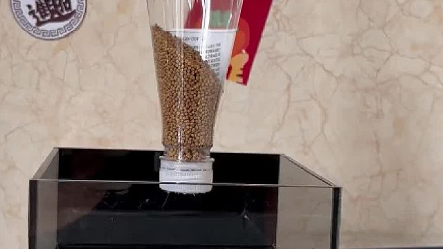 自动喂鱼食器，还是AI控制的