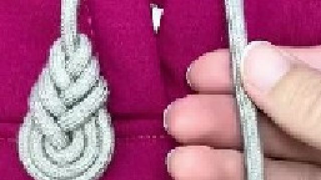 卫衣抽绳的系法！