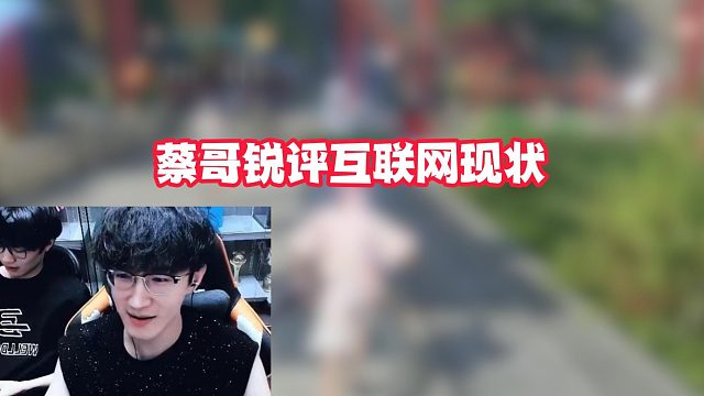 蔡哥锐评互联网现状