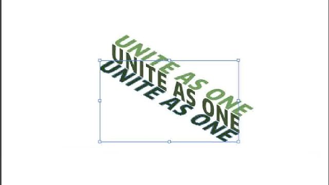 墨言教育兴趣技能分享——立体文字效果制作