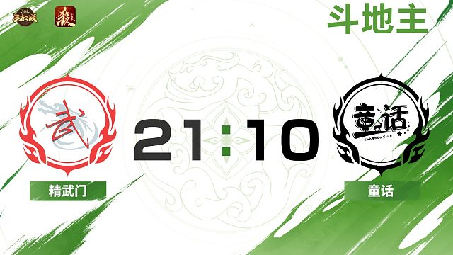 2024王者之战SCL常规赛-十周年 精武门 VS 童话 -斗地主 9月8日