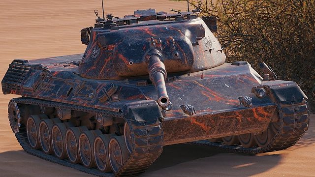 坦克世界 对面岛上不来人就注定要输