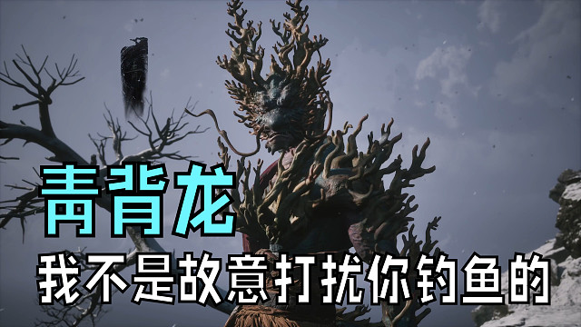 本来它只是修行钓鱼，由于有很重要的宝物，所以不得不打扰它