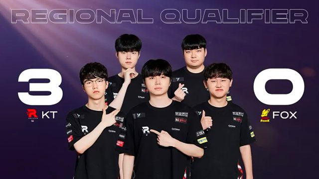 KT横扫FOX，挺进决赛！网友：卫冕冠军，不会进不了世界赛吧！