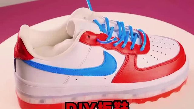 新买的小白鞋经过一番DIY改造竟能如此炫酷帅气，真是太有创意了！