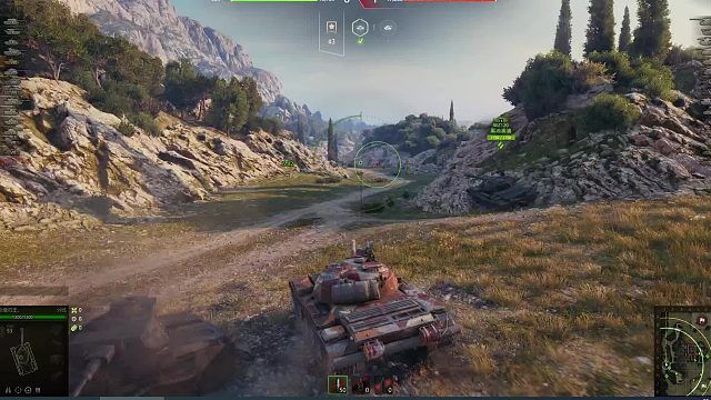 玩坦克世界直播回放-被包围了