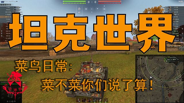 坦克世界—菜鸟日常：菜不菜你们说了算！