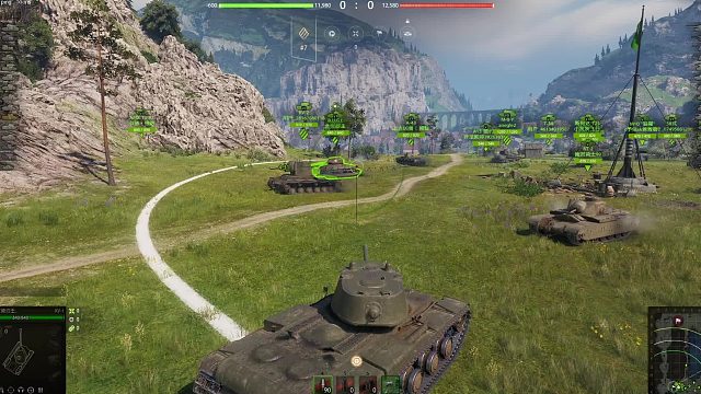 坦克世界直播回放＿重型坦克能打就打，不能打就臧