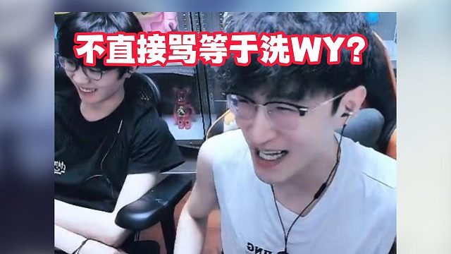 不直接骂等于洗WY？