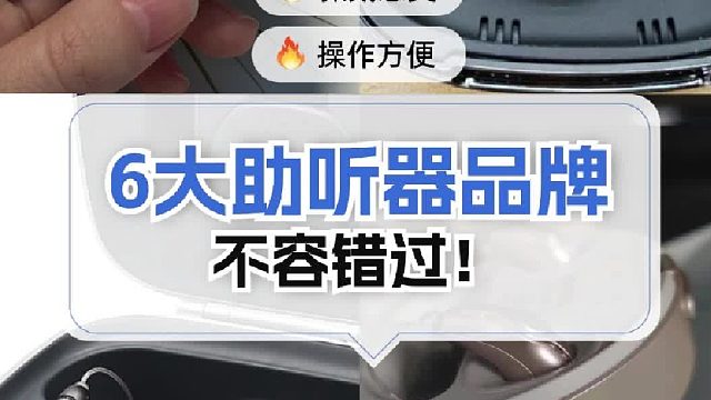 助听器6大品牌